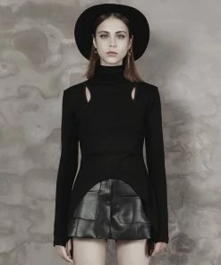 Ladies Punk Rave Pointed Edges Top