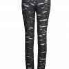 Punk Rave Black Gothalyptic Lara Leggings Ladies