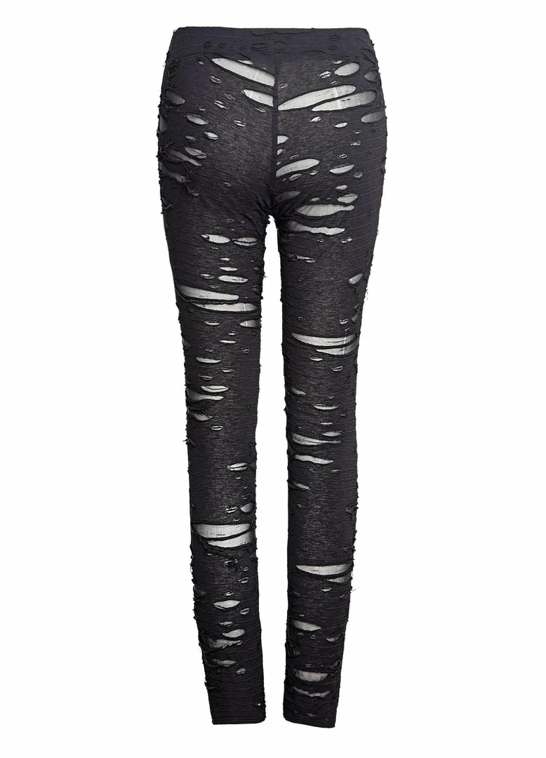 Punk Rave Black Gothalyptic Lara Leggings Ladies 4 Punk Rave Black Gothalyptic Lara Leggings Ladies