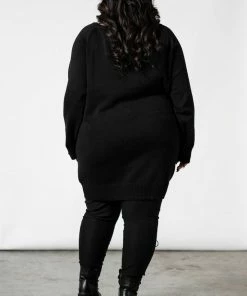 Ladies Killstar Purr Magic Knit Sweater