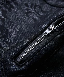 Ladies Dark In Love Gothic Bijou Trousers