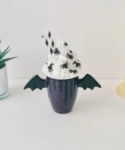 Weird & Wonderful Ceramics Purple Web Wing Mug 13 Weird & Wonderful Ceramics Purple Web Wing Mug