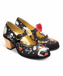 Hot Chocolate Design Chocolaticas Mid Heels Pirate Women's Mary Jane Pump Ladies