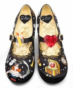 Hot Chocolate Design Chocolaticas Mid Heels Pirate Women's Mary Jane Pump Ladies