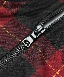 Punk Rave Arella Tartan Crop Top