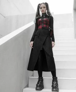 Punk Rave Arella Tartan Crop Top