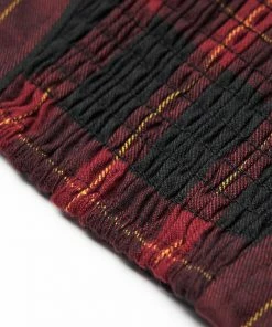 Punk Rave Arella Tartan Crop Top