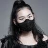 Punk Rave Myra Filigree Pattern Beaded Face Covering Accessories