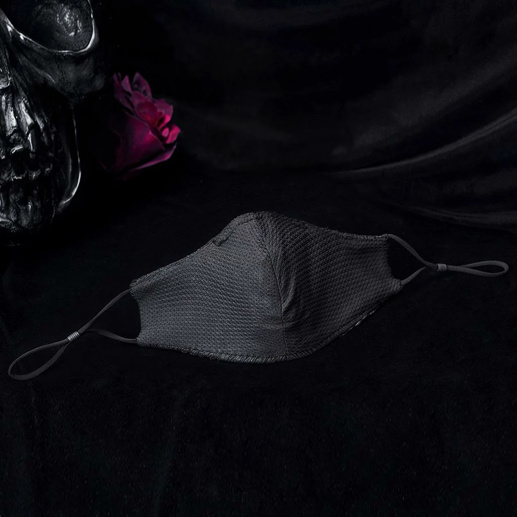 Punk Rave Myra Filigree Pattern Beaded Face Covering Accessories 6 Punk Rave Myra Filigree Pattern Beaded Face Covering Accessories