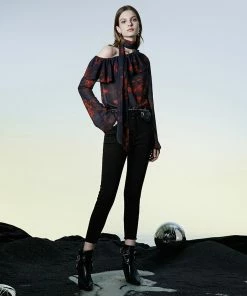 Punk Rave Reign Chiffon Top Ladies