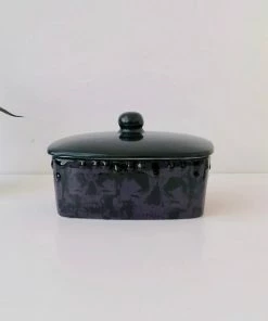 Weird & Wonderful Ceramics Purple Skull Butter Bowl New Arrivals