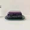 Weird & Wonderful Ceramics Purple Skull Butter Dish