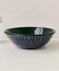 Kate's Clothing Sales 18 Weird & Wonderful Ceramics Purple Web Pasta Bowl