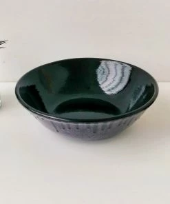 Weird & Wonderful Ceramics Purple Web Pasta Bowl