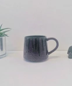New Arrivals Weird & Wonderful Ceramics Purple Web Stumpy Mug