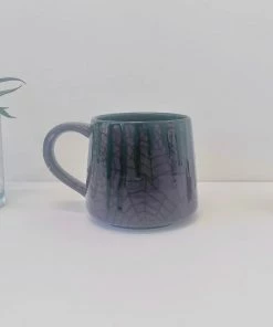 New Arrivals Weird & Wonderful Ceramics Purple Web Stumpy Mug 10 New Arrivals Weird & Wonderful Ceramics Purple Web Stumpy Mug
