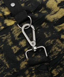 Punk Rave Elantra Mini Skirt Black / Yellow