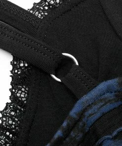 Punk Rave Elantra Dress Blue / Black Ladies