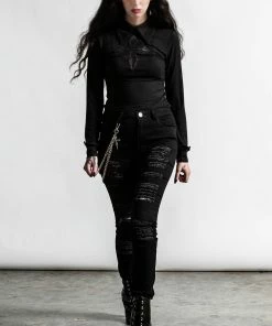 Killstar R.I.P. Slash Jeans Ladies