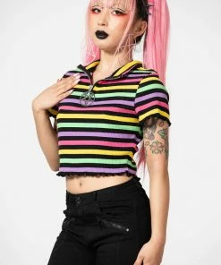 Killstar Rainbow Child Ribbed Top New Arrivals 8 Killstar Rainbow Child Ribbed Top New Arrivals