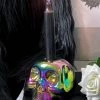 Killstar Rainbow Skulls Candle Holder Homeware