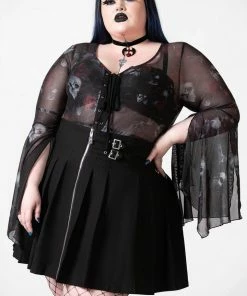 New Arrivals Killstar Rosabella Mesh Bodysuit