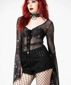 New Arrivals Killstar Rosabella Mesh Bodysuit