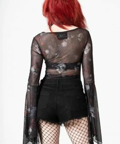 New Arrivals Killstar Rosabella Mesh Bodysuit