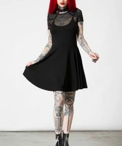 Killstar Rotten Luck Skater Dress Ladies