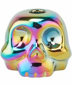 Killstar Rainbow Skulls Candle Holder Homeware