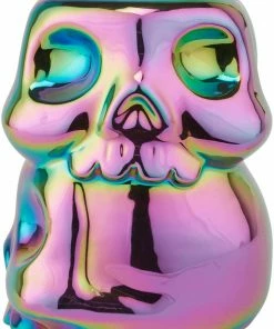 Homeware Killstar Rainbow Skulls Vase