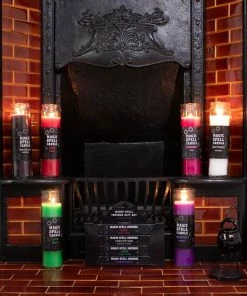 Homeware Gothic Gifts Rose 'Love' Spell Tube Candle