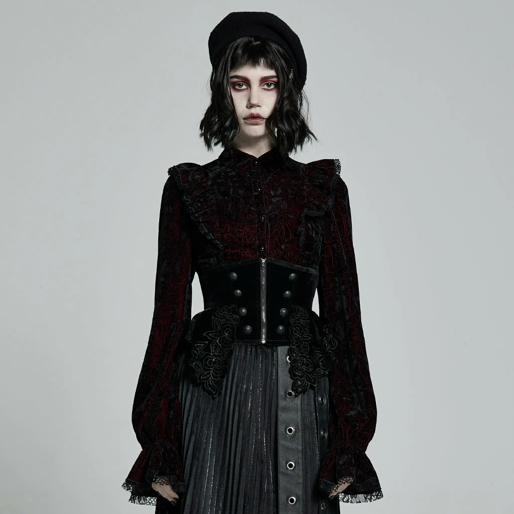 Punk Rave Valonia Corset Black Accessories 4 Punk Rave Valonia Corset Black Accessories