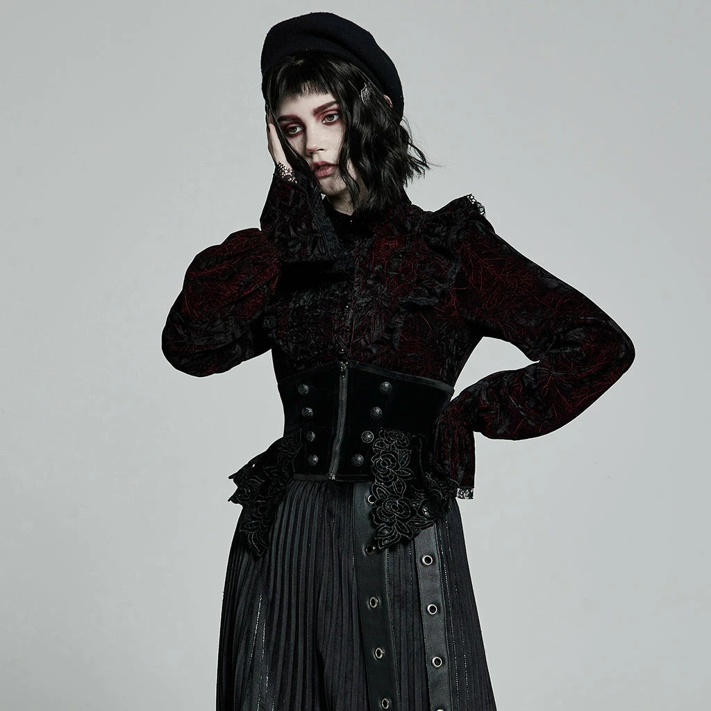 Punk Rave Valonia Corset Black Accessories 5 Punk Rave Valonia Corset Black Accessories