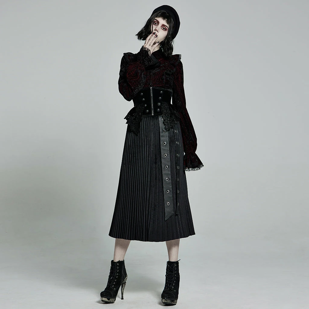 Punk Rave Valonia Corset Black Accessories 7 Punk Rave Valonia Corset Black Accessories