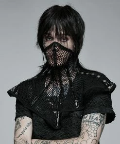 Mens Punk Rave Sativa Mesh Mask