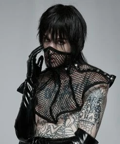 Mens Punk Rave Sativa Mesh Mask