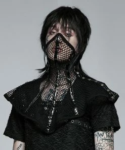 Mens Punk Rave Sativa Mesh Mask