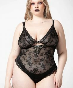 Killstar Sabelina Lace Bodysuit Ladies