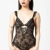 Killstar Sabelina Lace Bodysuit Ladies