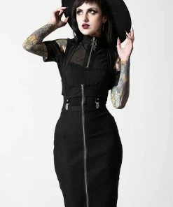 Killstar Sedusa Midi Dress Ladies