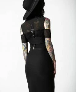Killstar Sedusa Midi Dress Ladies