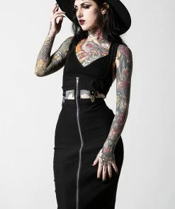 Killstar Sedusa Midi Dress Ladies
