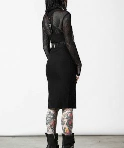 Killstar Sedusa Midi Dress Ladies