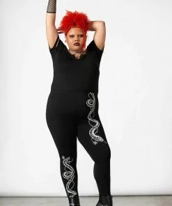 Killstar Serpent Storm Leggings Ladies