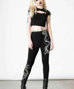 Killstar Serpent Storm Leggings Ladies