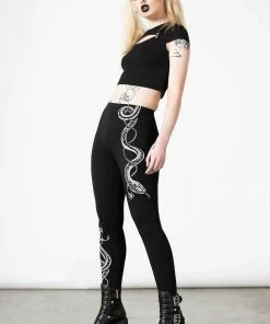 Killstar Serpent Storm Leggings Ladies