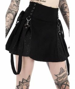 Killstar Sinister Scouts Mini Skirt