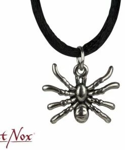 Et Nox Stainless Steel Spider Pendant