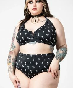 Killstar Skulls 2-Piece Swimsuit Ladies